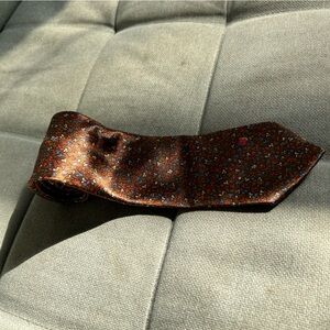 Abstract Pattern Fendi Tie - 100% Silk -- Made in Italy